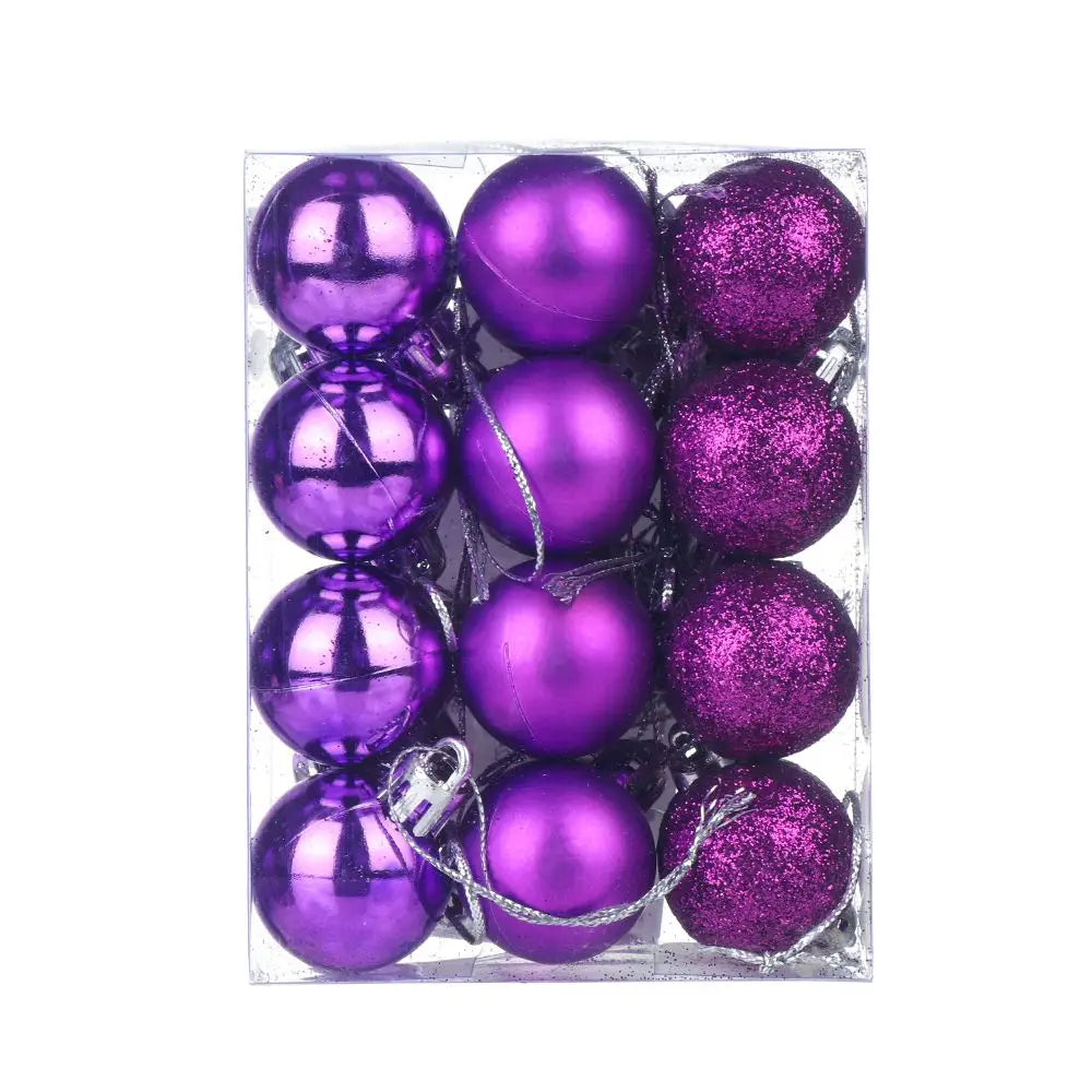 24 Pieces de boules de Noel, idéal pour un beau sapin Ma boutique