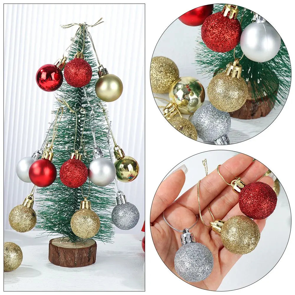 24 Pieces de boules de Noel, idéal pour un beau sapin Ma boutique