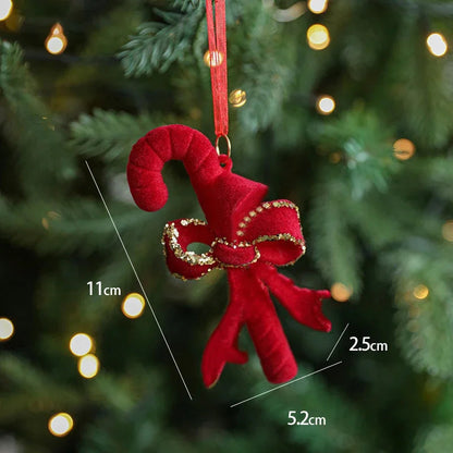 Ornements de noël rouge floqué bordeaux Ma boutique