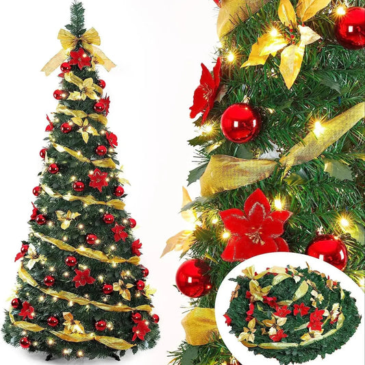 Arbre de Noël décoratif pliable : Le Noël sans Stress GrazielShop