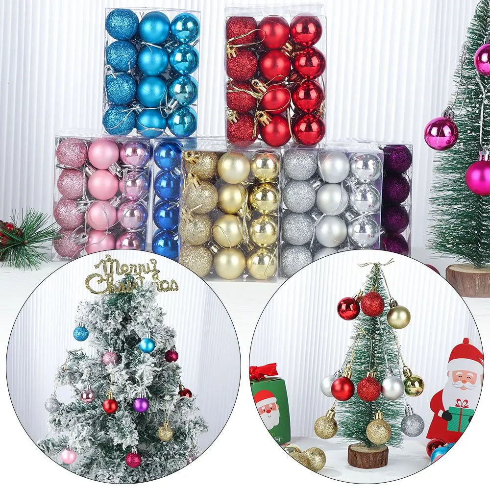 24 Pieces de boules de Noel, idéal pour un beau sapin Ma boutique