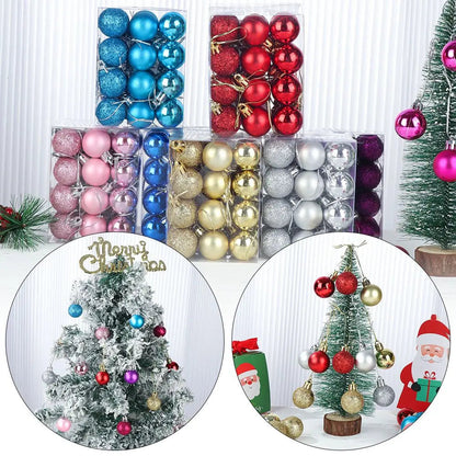 24 Pieces de boules de Noel, idéal pour un beau sapin Ma boutique