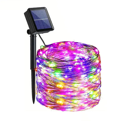 Guirlande Lumineuse Solaire -  8 Modes Magiques, 100% Étanche pour les fêtes de Noël Ma boutique