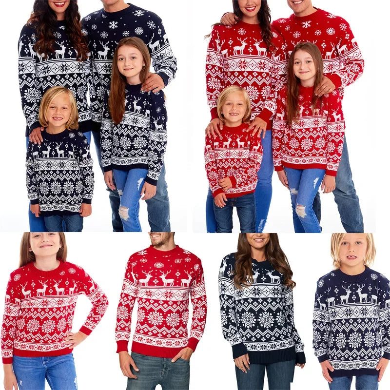 Pulls de Noël "Matchy-Matchy" pour Toute la Famille GrazielShop