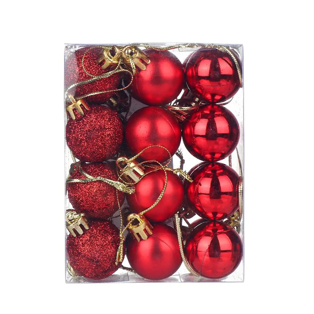 24 Pieces de boules de Noel, idéal pour un beau sapin Ma boutique