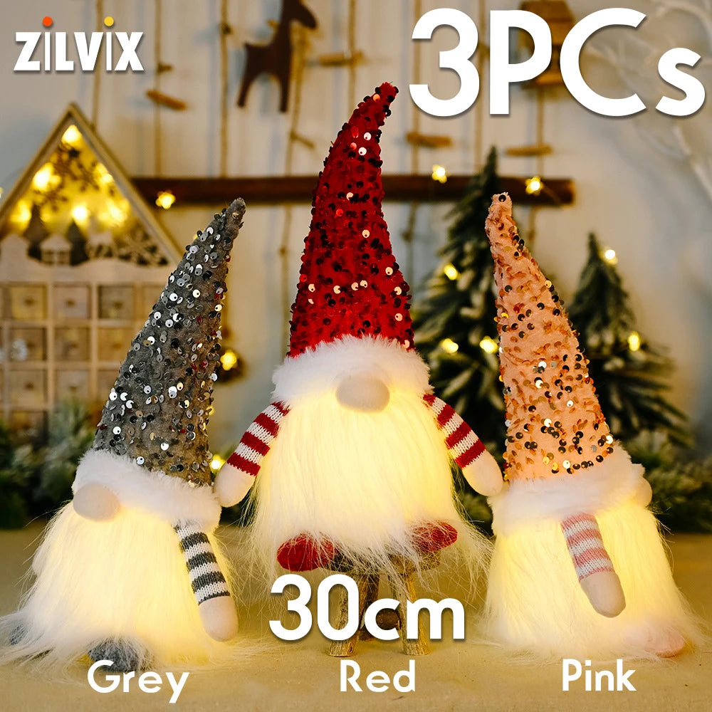 Gnomes lumineux de Noël GrazielShop