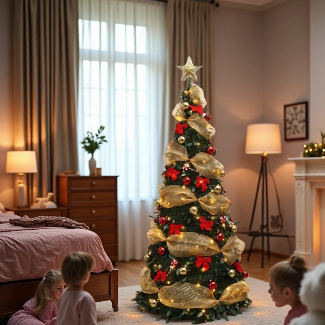 Arbre de Noël décoratif pliable : Le Noël sans Stress GrazielShop