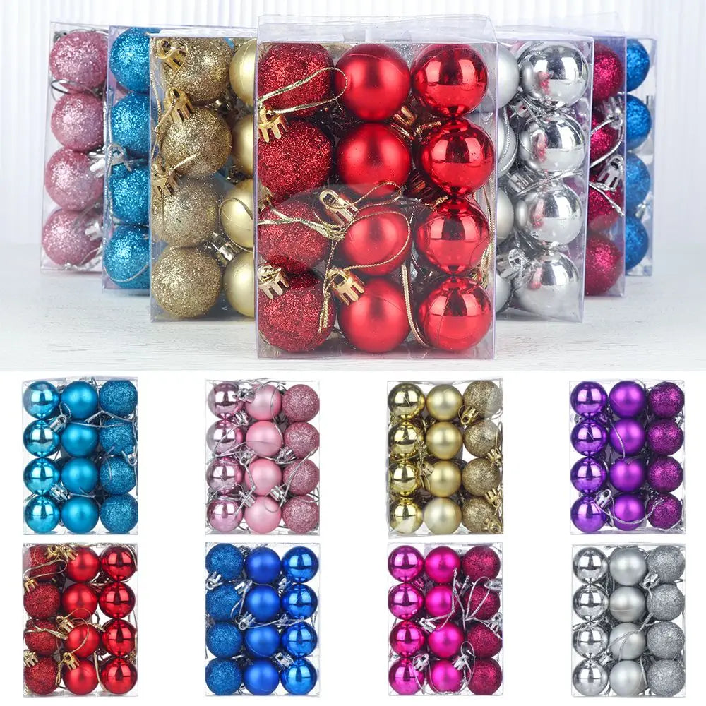 24 Pieces de boules de Noel, idéal pour un beau sapin Ma boutique