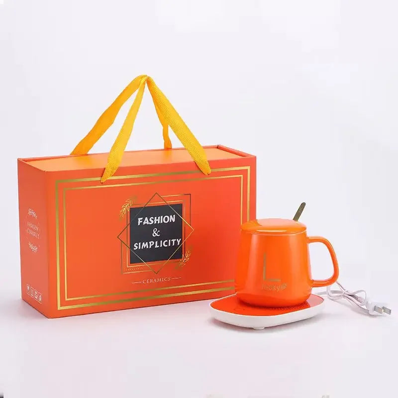 Idée cadeaux - Coffret Mug Chauffant Électrique Ma boutique